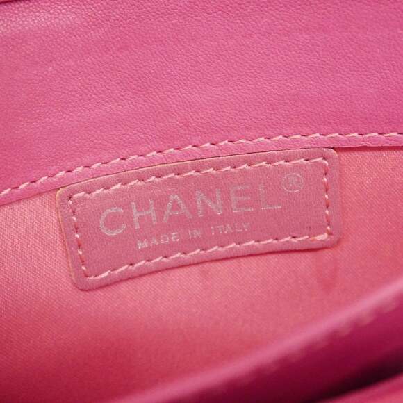 CHANEL Red Leather Wallet main image 1